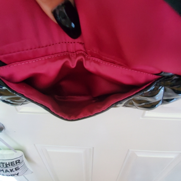 Coach handbag poppy black pattent liquid gloss - Picture 2 of 12